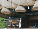 【出雲大社】日本最大級!全長13.6メートル・重量5.2トンを誇る「大しめ縄」は必見です。