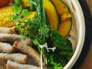 【季節のご夕食】ハーブの香りが際立つ逸品(一例)