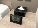 時計・ボックスティッシュ