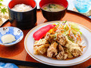 館内お食事処「うめの里」チキン南蛮定食