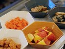 朝食(一例)ヘルシーな和食