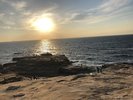 【千畳敷】水平線に沈む夕日はまさに「絶景」