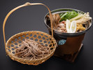 *【ご夕食一例】信州といえばお蕎麦!福味鶏のそばしゃぶスタイルで召し上がれ
