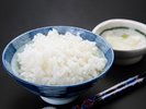*【こだわりのお米】長野県産米をご提供!夕食は無農薬「ミルキークイーン」、朝食は「風さやか」