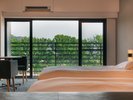 モデレートツイン】ベッドから大楠と矢部川の絶景が望める