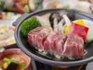*【料理長おまかせ】あがの姫牛陶板焼