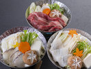 *【夕食/鍋(4月〜9月)】メインとなる鍋料理。季節によって変わるのも魅力です。
