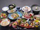*【料理長おまかせ】料理長が素材を厳選、季節の食材を使った会席料理でごるゆりとお愉しみください。
