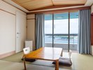 【和洋室】オーシャンビュー|バス付|和室6畳+ツイン