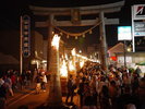 吉田の火祭り/富士山の山じまいを告げる伝統行事。迫力満点の日本三奇祭の一つです。