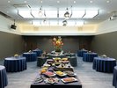 宴会場。立食パーティーも対応可能です。