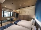 【ファミリー和洋室】小さなお子様連れに嬉しい布団付きのお部屋。和の落ち着きと洋の快適さが調和した空間