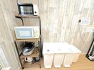 D棟:完備された調理家電