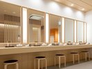 女性大浴場 ドレッサー