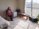 7.5畳のフローリングタイプのお部屋。一人旅やビジネス利用にちょうどよい広さです