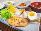 朝食メニューの一例