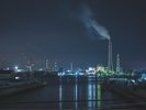 お部屋から見える工場夜景