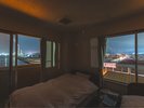 お部屋から見える工場夜景