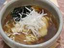 夕食2019メニュー:煮干しラーメン