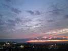 夜景もバッチリ、魚津市内を一望できます