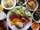 朝食バイキング 一例