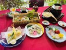 鱧湯引き&鱧たたき盛合わせ会席