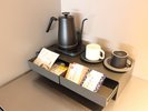 さくらHouse Suiteのお部屋にはこだわりの雪室珈琲・雪室紅茶・雪室緑茶をご用意