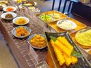朝食バイキング一例