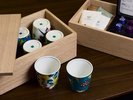 こだわりの客室設備:茶器(九谷焼)