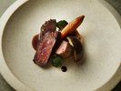 【夕食】薪焼きコースUpgradeメニューイメージ_WOODSIDE dining