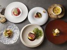 【夕食】薪焼きコース冬メニューイメージ_WOODSIDE dining