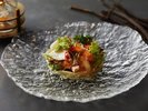 【夕食】薪焼きコース冬メニューイメージ_WOODSIDE dining