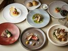 【夕食】薪焼きコース秋メニューイメージ_WOODSIDE dining