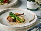 【夕食】薪焼きコース春メニューイメージ_WOODSIDE dining