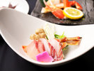 【大漁会席膳】庄内浜の新鮮な海の幸を中心とした海鮮尽くし和会席