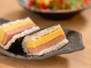 朝食ビュッフェ|ポークたまごおにぎり ※イメージ