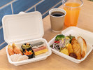 朝食ビュッフェ|テイクアウトBOXをご用意していますので、ホテル2階のガーデンテラスで。
