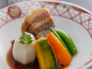 炊合せはそれぞれの食材を別々に炊いて合わせた逸品。料理人の腕を感じられます