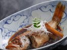 山陰の高級魚 のどぐろを煮付けでいただけます。別注オプション料理としてご注文いただけます