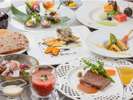 【夕食一例】イタリアンテイストの創作洋コースをご用意