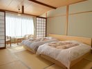 【本館和室10畳ベッド】禁煙、トイレ・洗面付