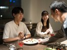 【ご夕食】シェフとの会話も楽しむディナー
