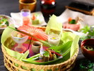 ミニ懐石コース 初夏のお料理一例