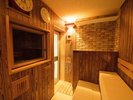 ■サウナ(温度:95℃)<定員>女性:4名