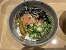 朝食の一例 出汁茶づけ