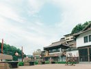【有福温泉の町並み】1300年以上の歴史ある小さな温泉街