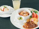 温泉街の「有福ビアンコ」お子様ランチ ※写真はイメージとなります。