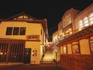 【有福温泉の町並み】1300年以上の歴史ある小さな温泉街