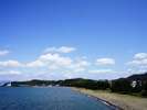 【当宿からの景観】竹生島や多景島、長浜方面から伊吹山系まで眺めることができます。