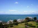 【当宿からの景観】パノラマ風景の琵琶湖を望めます